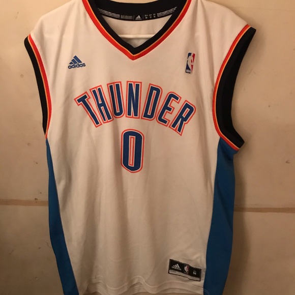 adidas Other - Russell Westbrook Thunder Jersey #0